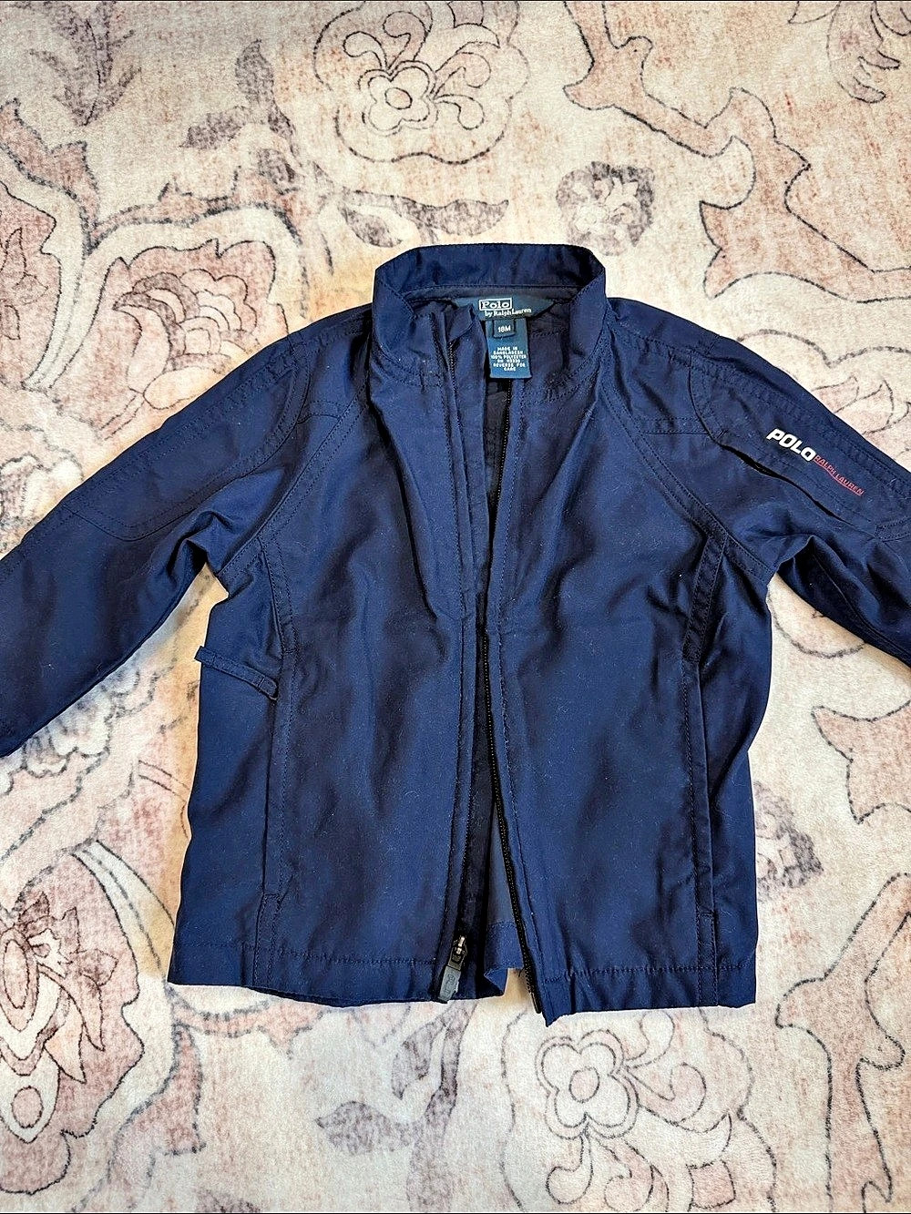 Polo Ralph Lauren Toddler Navy Full-Zip Jacket Boys 18M